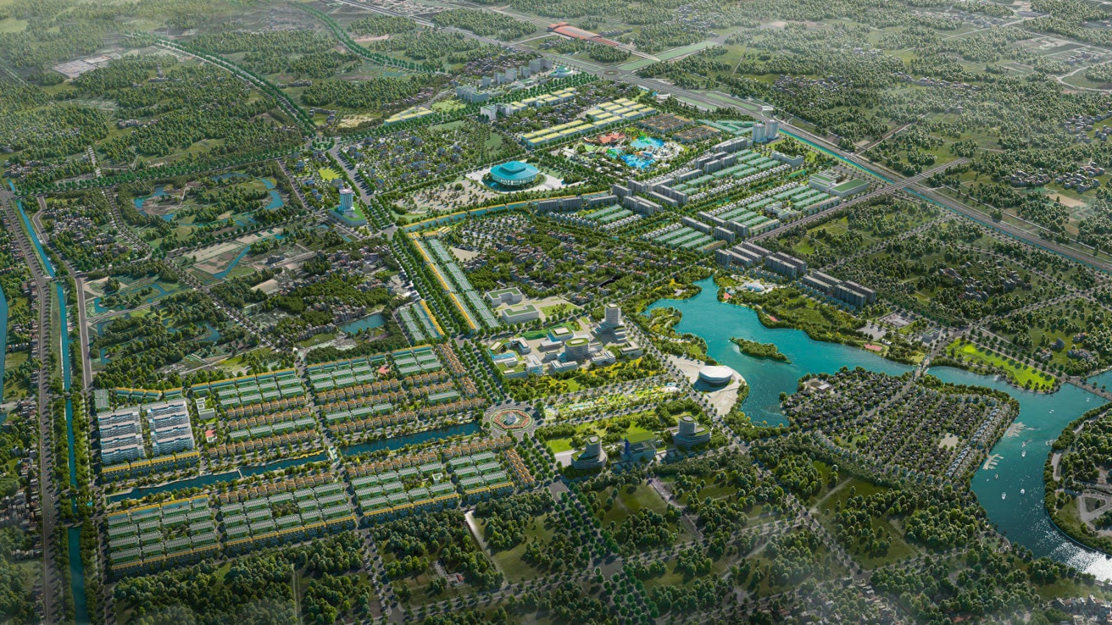 Không gian sống sinh thái tại Sun Urban City Hà Nam