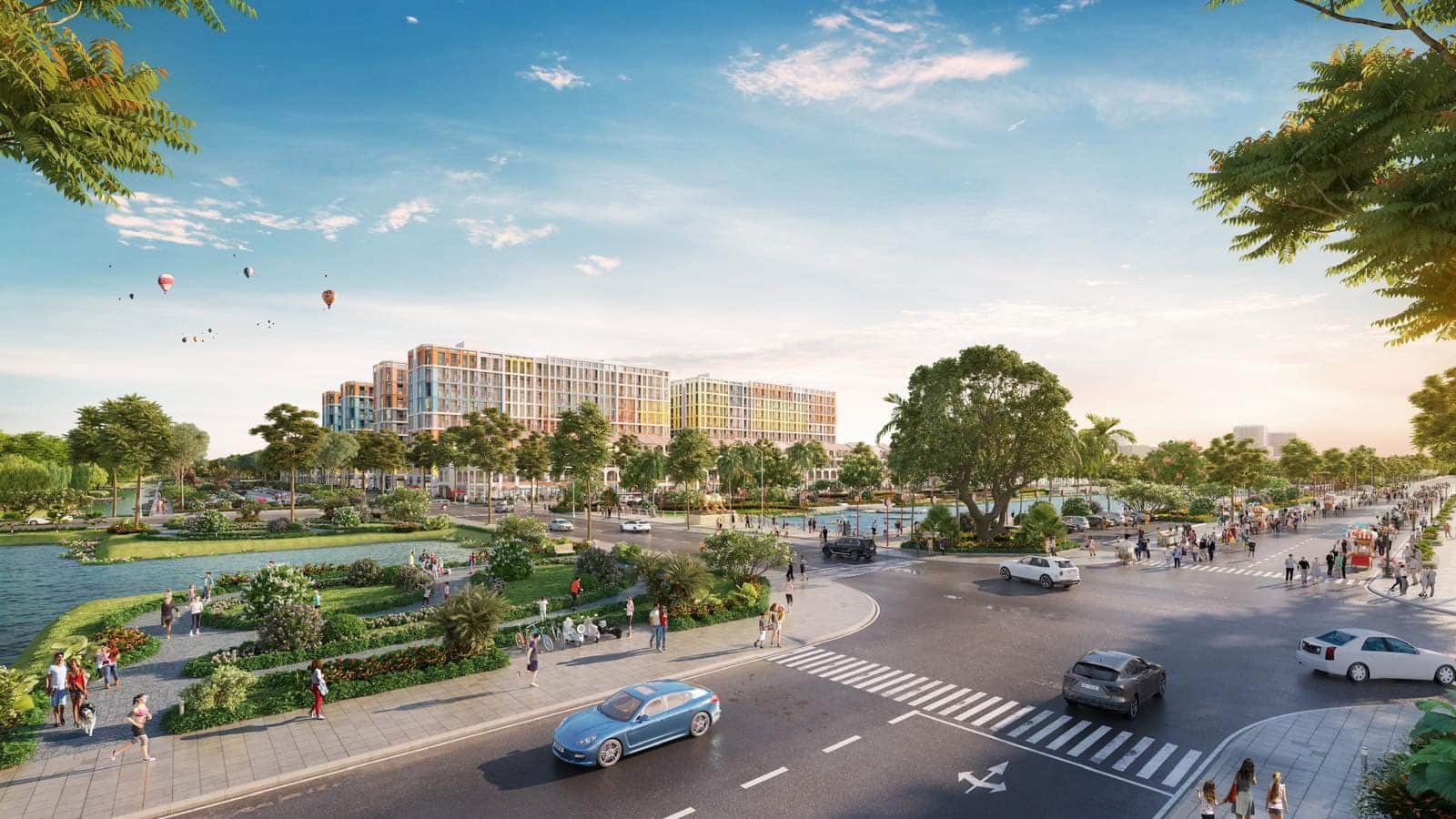 Phối cảnh căn hộ xanh tiện nghi tại Sun Urban City Hà Nam