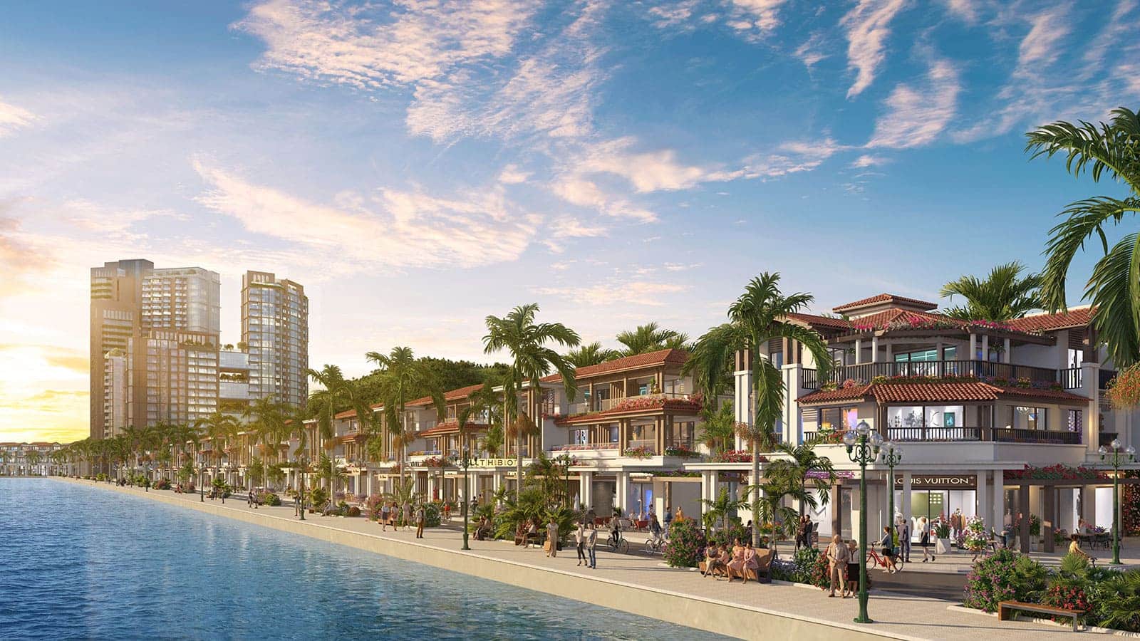 Phối cảnh Biệt thự song lập Sun Symphony
