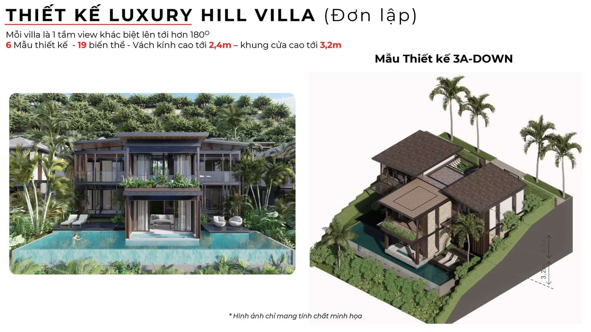 Biệt thự đơn lập Luxury Hill Villa