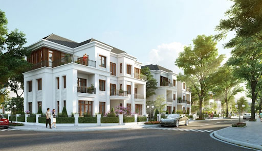 Biệt thự tứ lập Sun Group Bắc Ninh