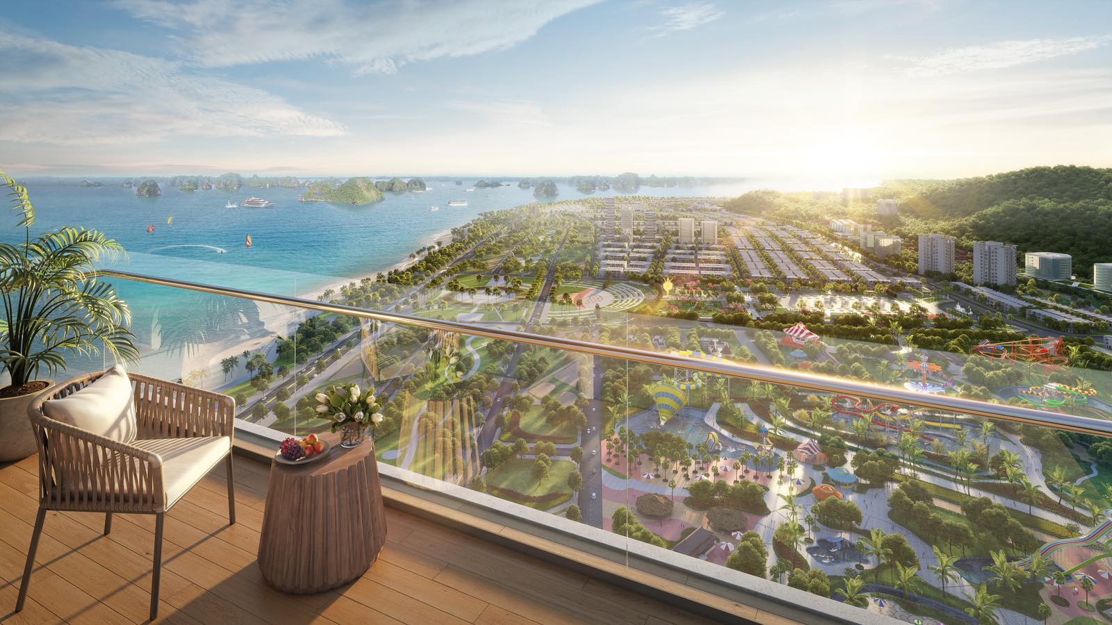 Căn hộ 3PN và Dual Key Sun Centro Town